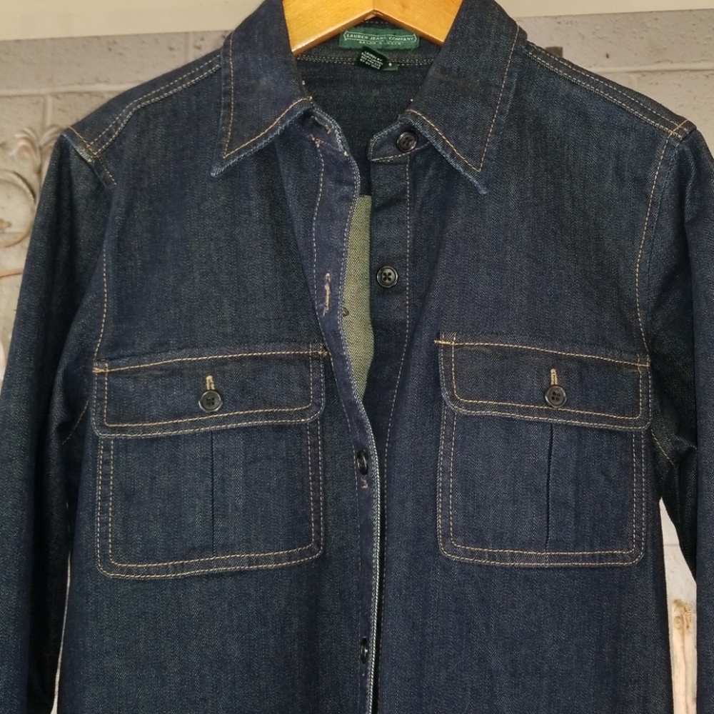 Ralph Lauren Dark Blue Denim Dress